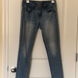 Light wash American Eagle jeans